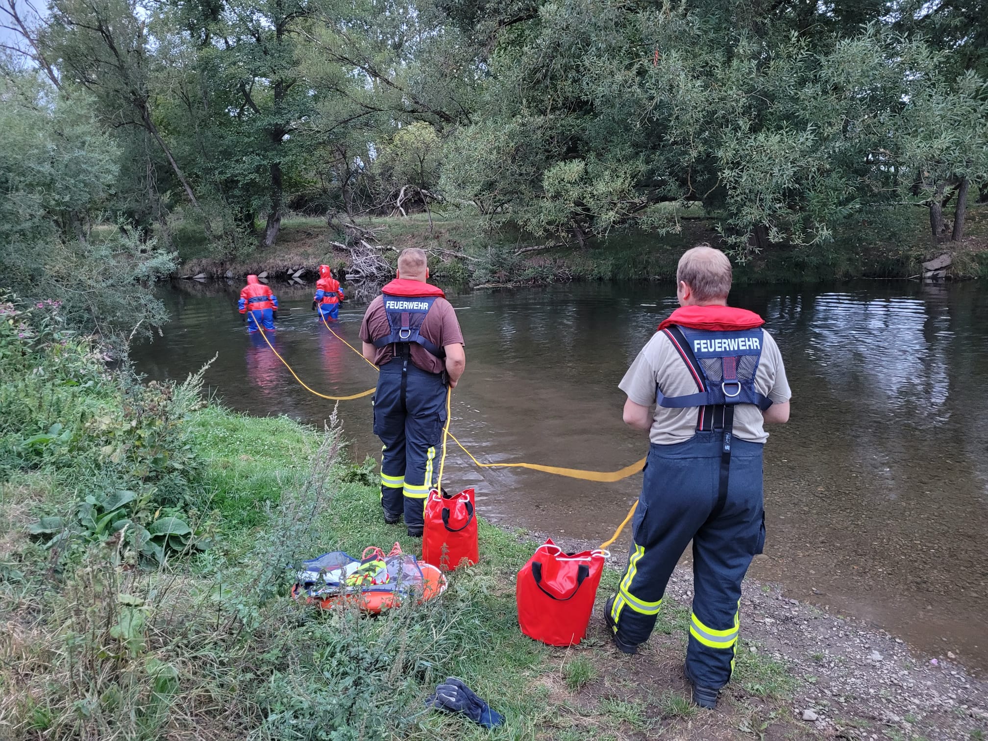 Ausbildungsdienst: Wasserrettung