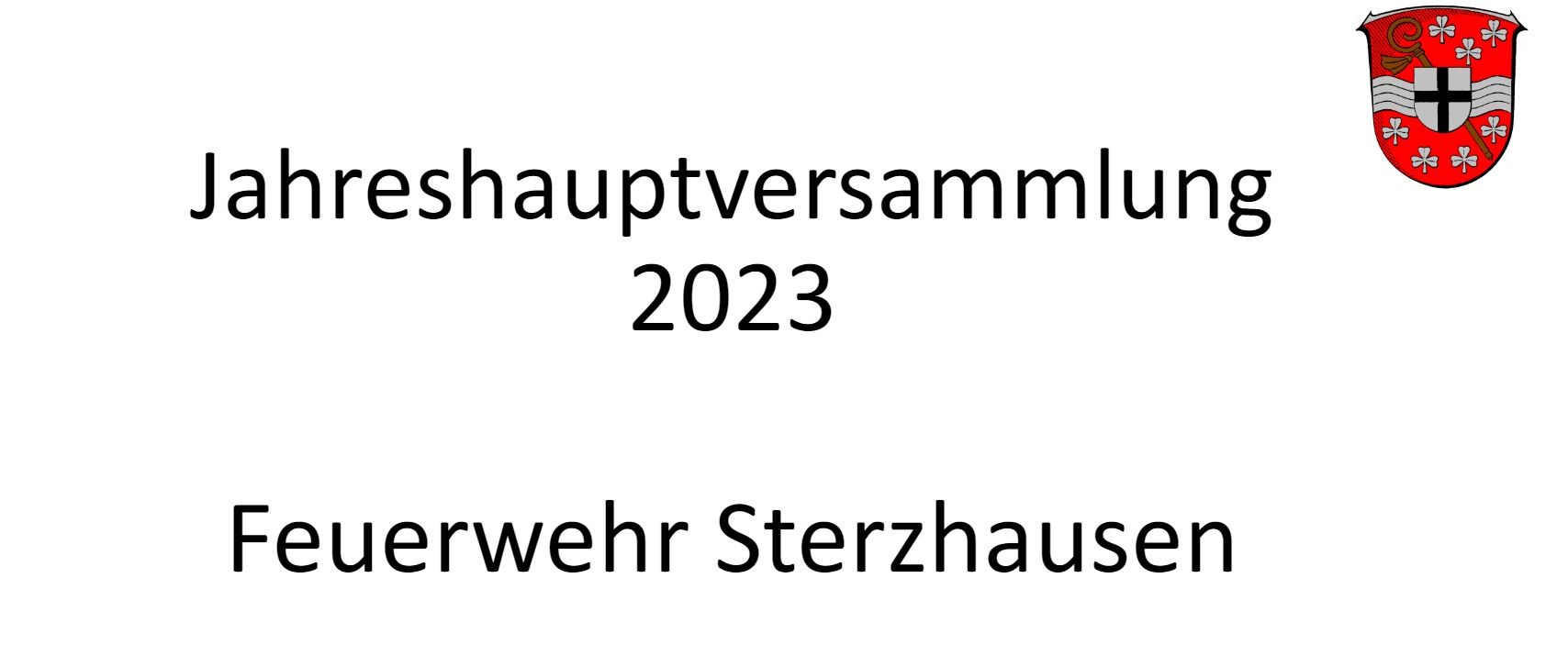 Jahreshauptversammlung