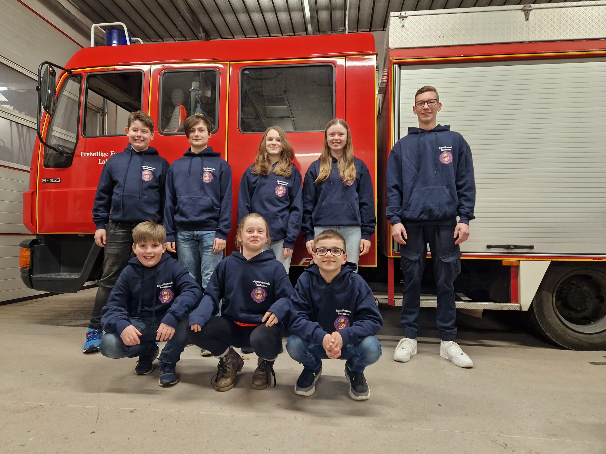 Neue Teamkleidung für die Jugendfeuerwehr