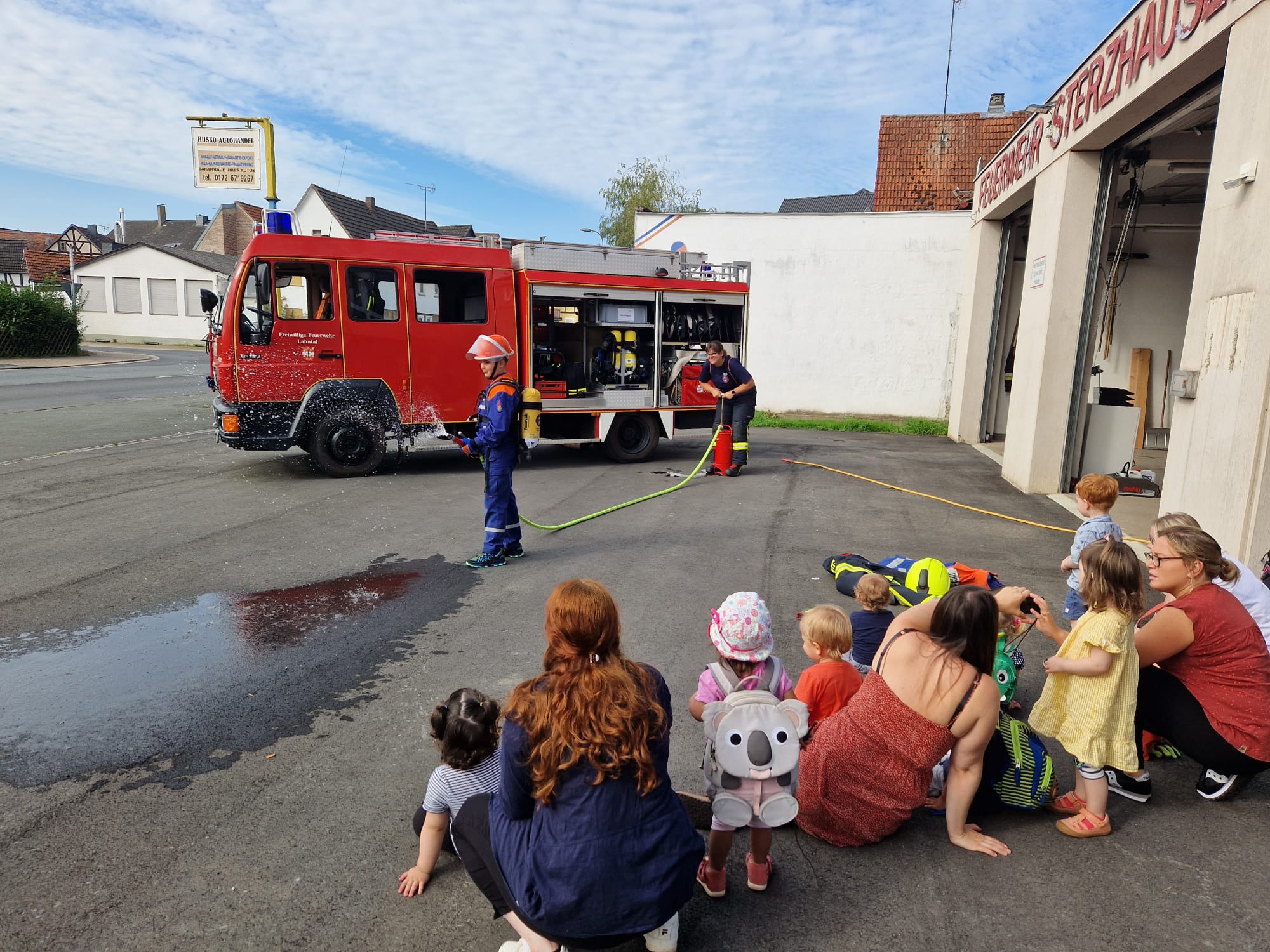 Kindergarten zu Besuch