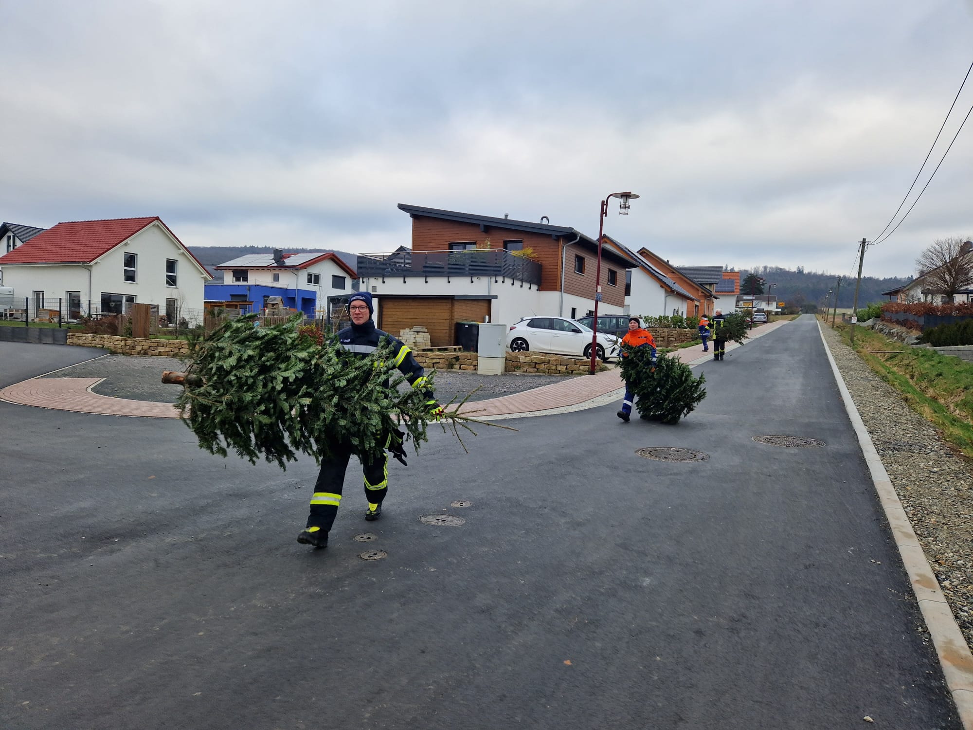 Weihnachtsbaumsammelaktion 2024